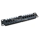 cat6 patch panel 12 port